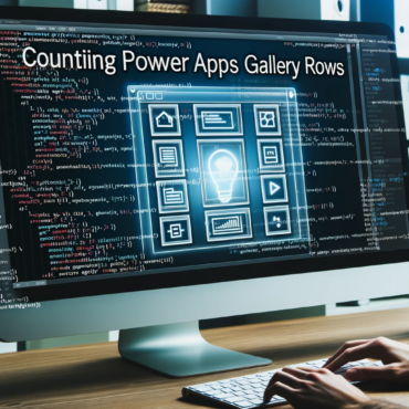 Counting Power Apps Gallery Rows