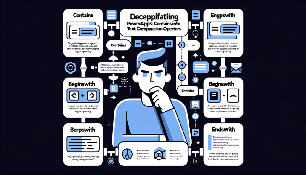 Deciphering PowerApps Contains A Deep Dive into Text Comparison Operators