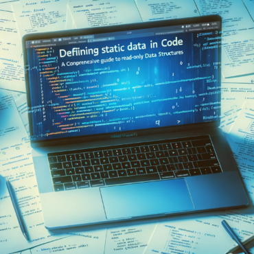 Defining Static Data in Code A Comprehensive Guide to Read-Only Data Structures