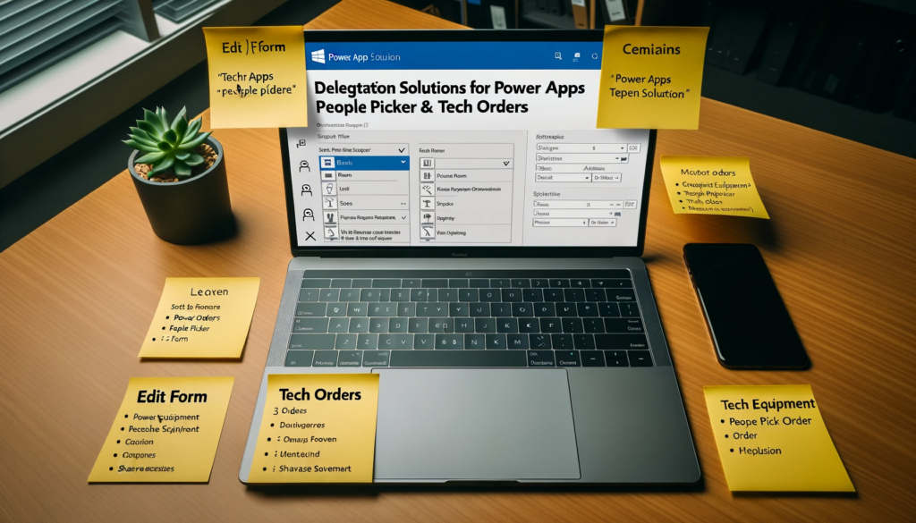 Delegation Solutions for Power Apps People Picker & Tech Orders