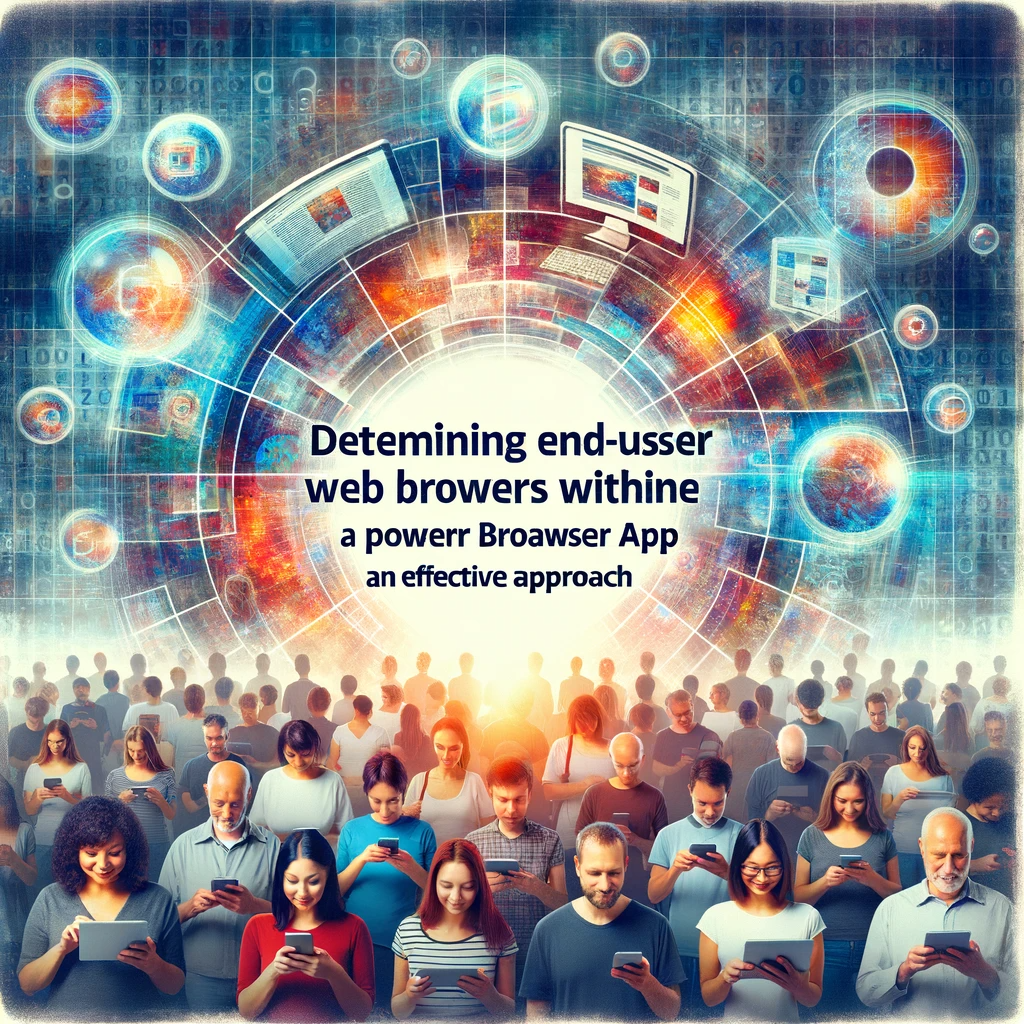 Determining End-User Web Browsers within a Power Browser App An Effective Approach
