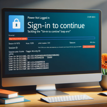 Guide to Resolving Power App Login Issues Tackling the “Sign-in to Continue” Loop Error