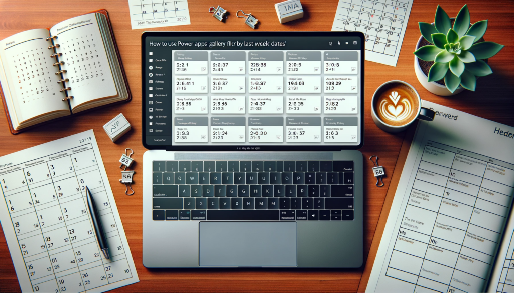 How to Use Power Apps to Filter a Gallery by Last Week’s Dates