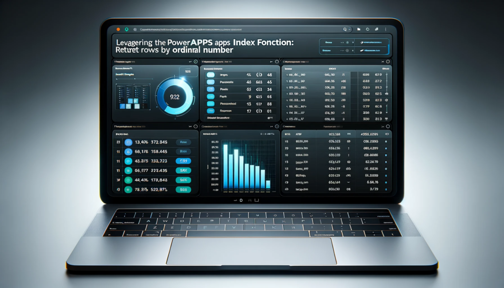 Leveraging the PowerApps Index Function Retrieve Rows by Ordinal Number