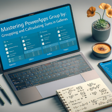 Mastering PowerApps Group By Grouping Data and Calculating Sums in Galleries