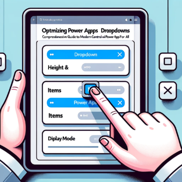 Optimizing Power Apps Dropdowns Comprehensive Guide to Modern Controls with PowerApps ForAll