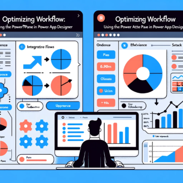 Optimizing Workflow Using the Power Automate Pane in Power App Designer