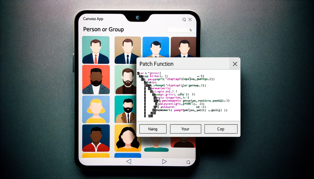 PATCH A SharePoint Person Column In Power Apps