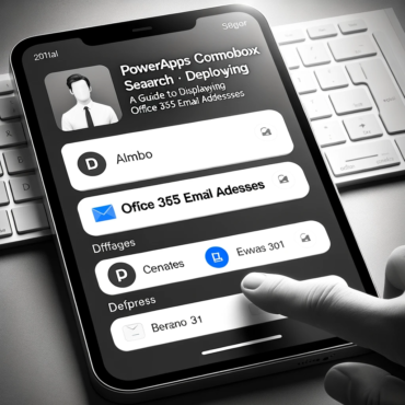 PowerApps ComboBox Search A Guide to Displaying Office 365 Email Addresses