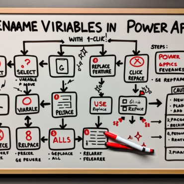 Rename Variables In Power Apps With 1-Click