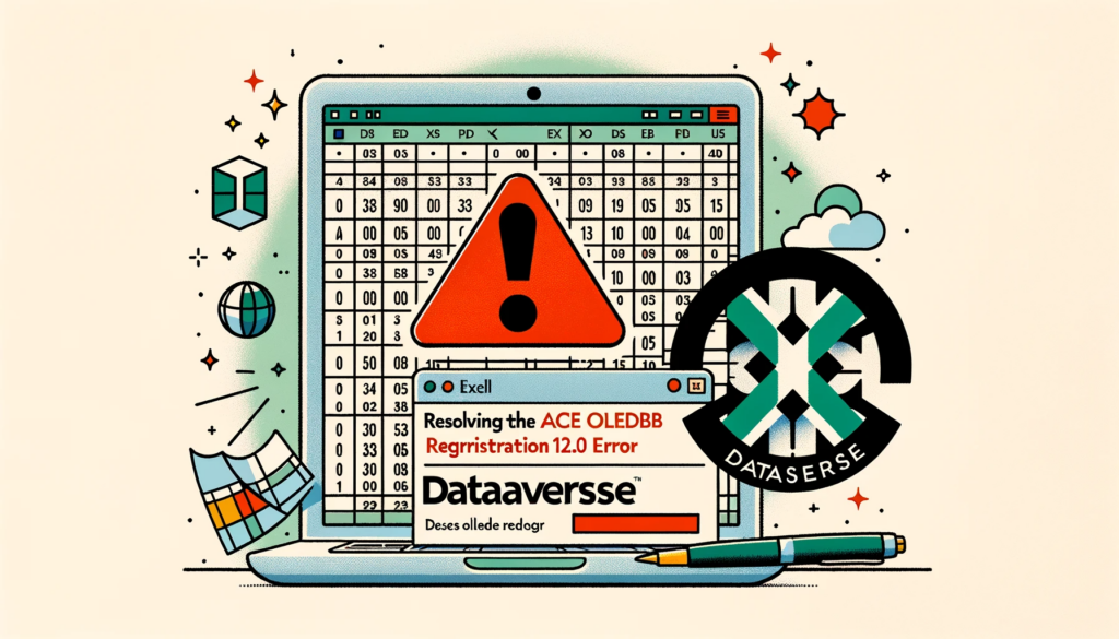 Resolving the Microsoft ACE OLEDB 12.0 Registration Error in Dataverse Excel Imports