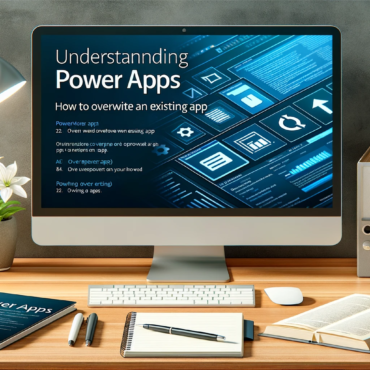 Understanding Power Apps How to Overwrite an Existing App
