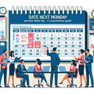 Effortlessly Determine the ‘Date Next Monday’ and Other Weekday Dates A Comprehensive Guide
