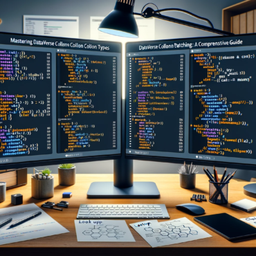 Mastering Dataverse Column Patching in Power Apps A Comprehensive Guide