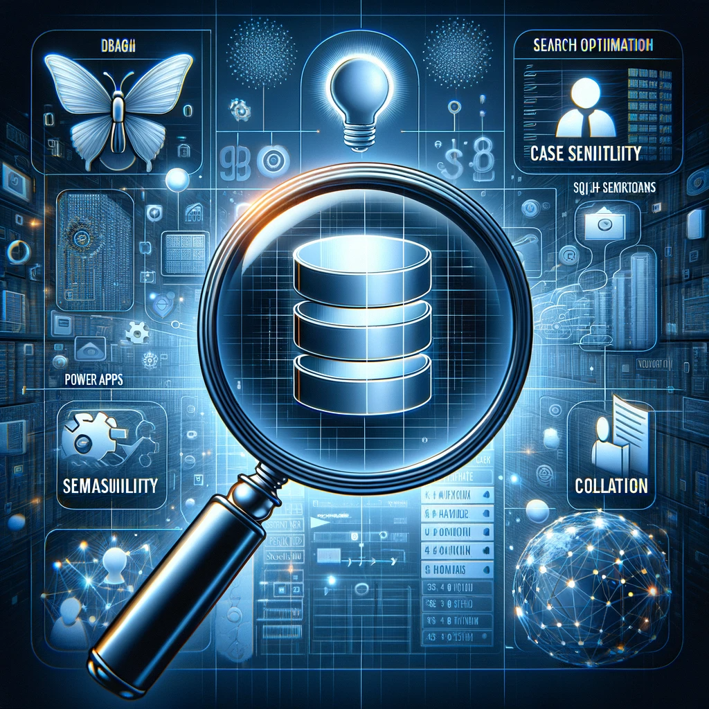 Optimizing SQL Searches in Power Apps Case Sensitivity and Collation Explained