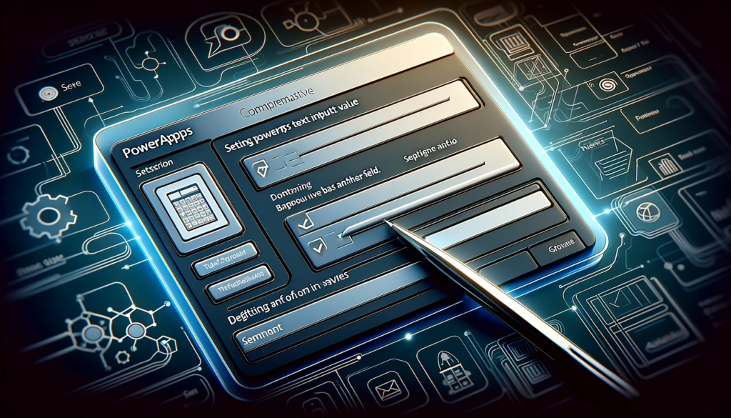 Setting PowerApps Text Input Value Based on Another Field A Comprehensive Guide