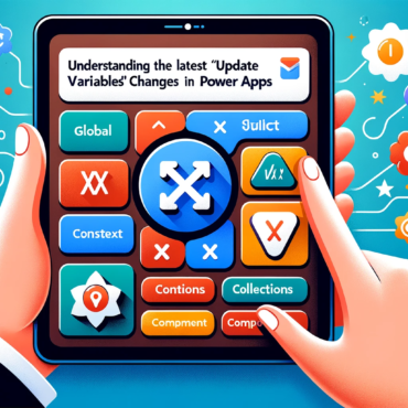 Understanding the Latest ‘Update Variable PowerApps’ Changes in Power Apps Studio