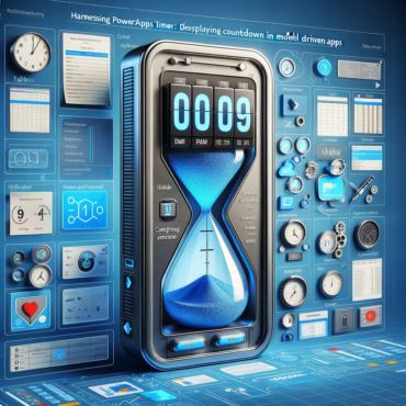 Harnessing PowerApps Timer Displaying Countdown in Model Driven Apps